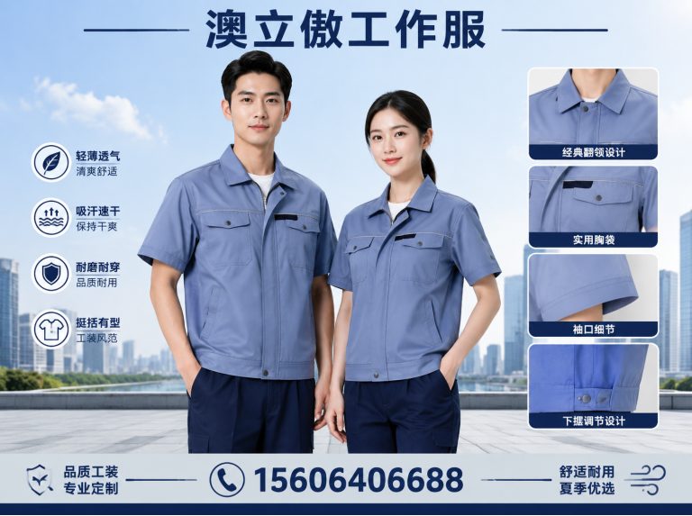 槐荫区澳立傲工作服展示图